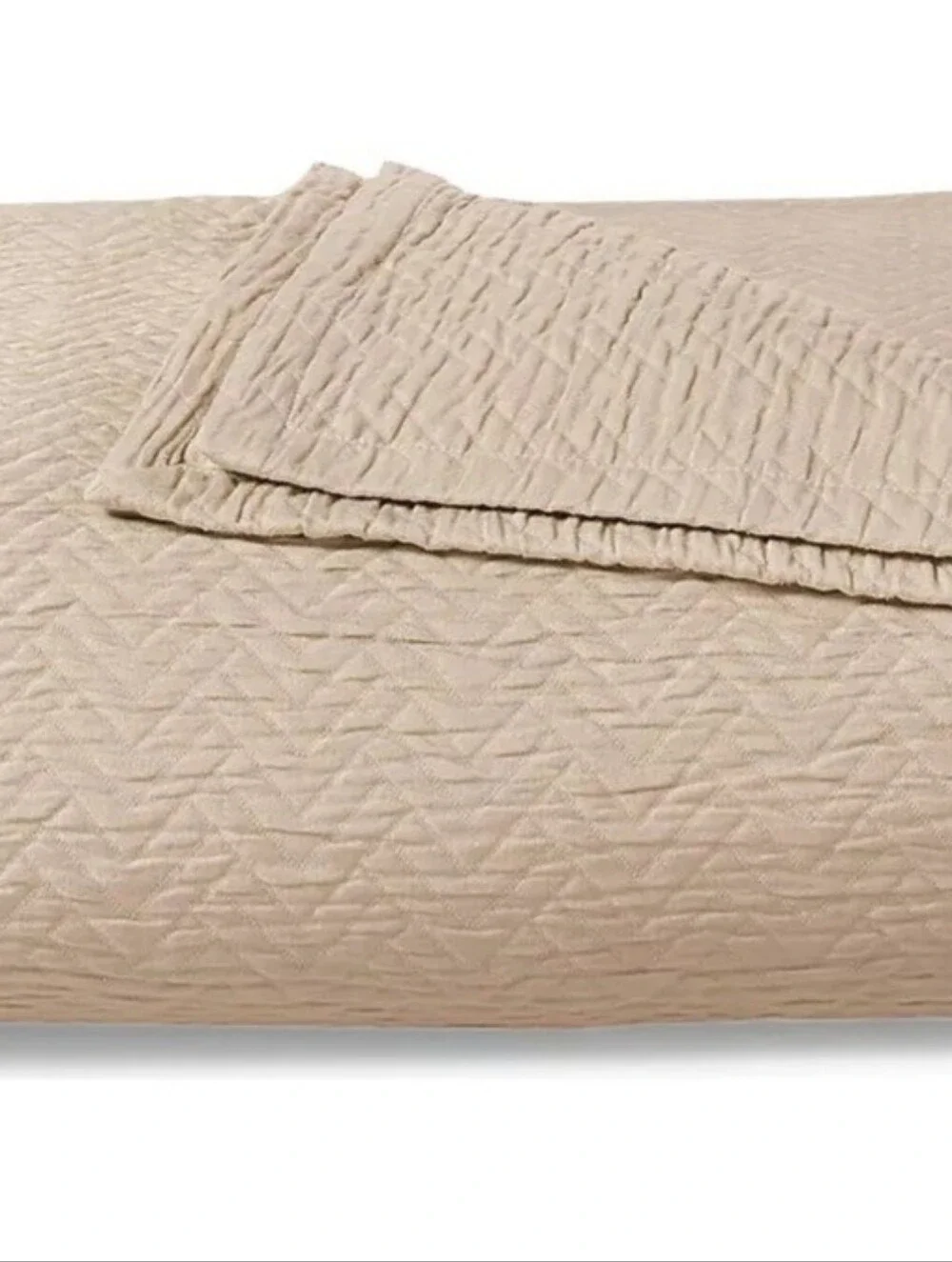Ralph Lauren Kaia Matelasse FULL / QUEEN Coverlet Flax